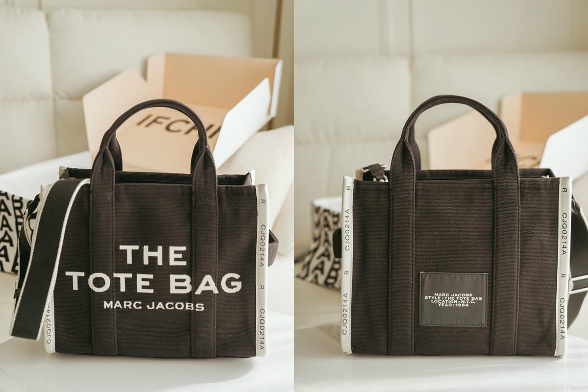 IFCHIC國際精品電商平台購物教學 台灣滿50美金免運 MARC JACOBS The Jacquard托特包開箱18.jpg
