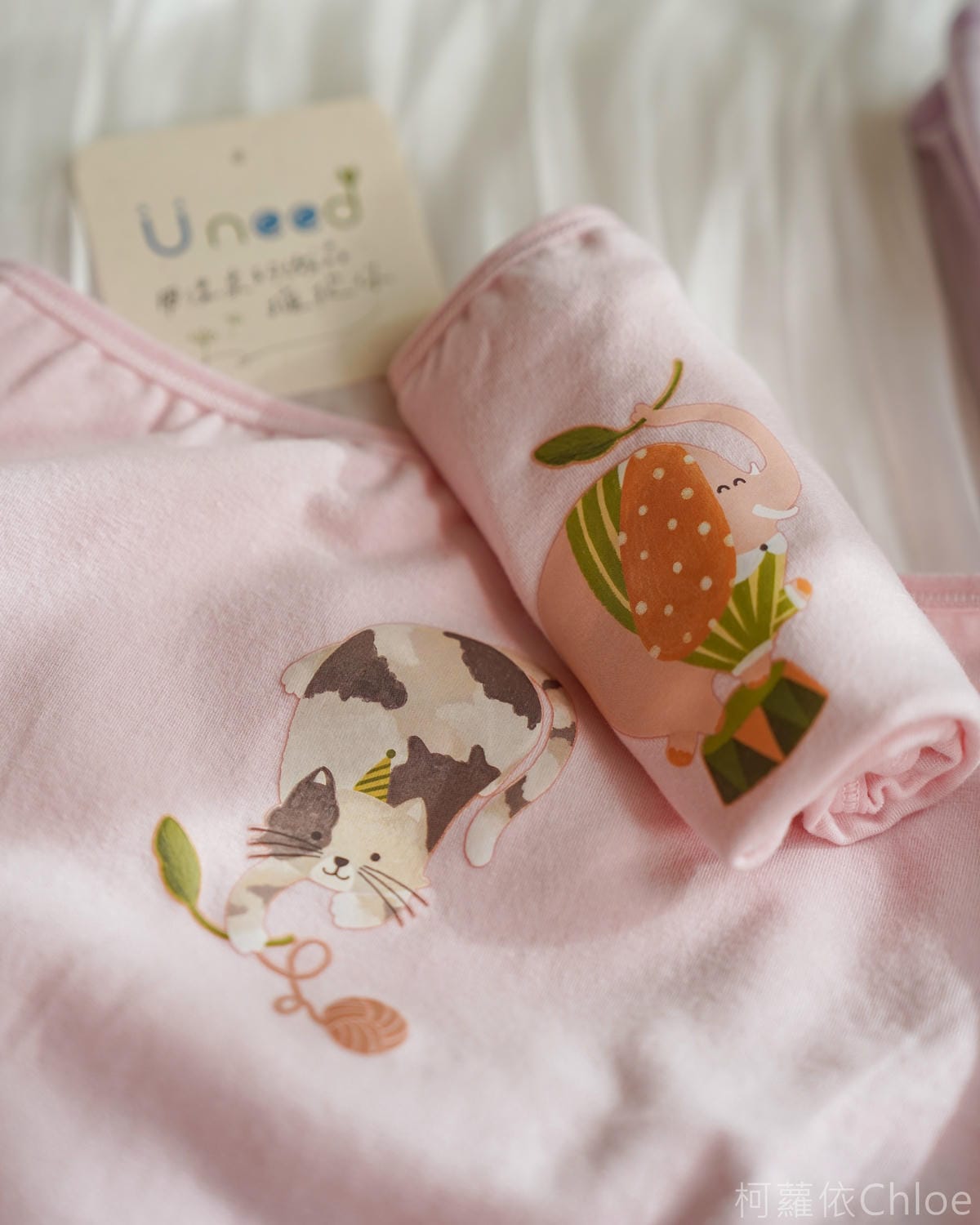 家有女兒必買！Uneed 氧化鋅抗菌女童內褲 台灣製造 穿得安心16.jpg