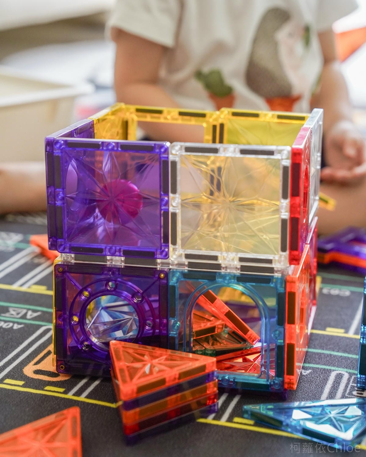 高CP值磁力片推薦 ScienceBaby磁力片電動軌道車 雪鑽造型玩不膩40.jpg 高CP值磁力片推薦 ScienceBaby磁力片電動軌道車 雪鑽造型玩不膩40.jpg