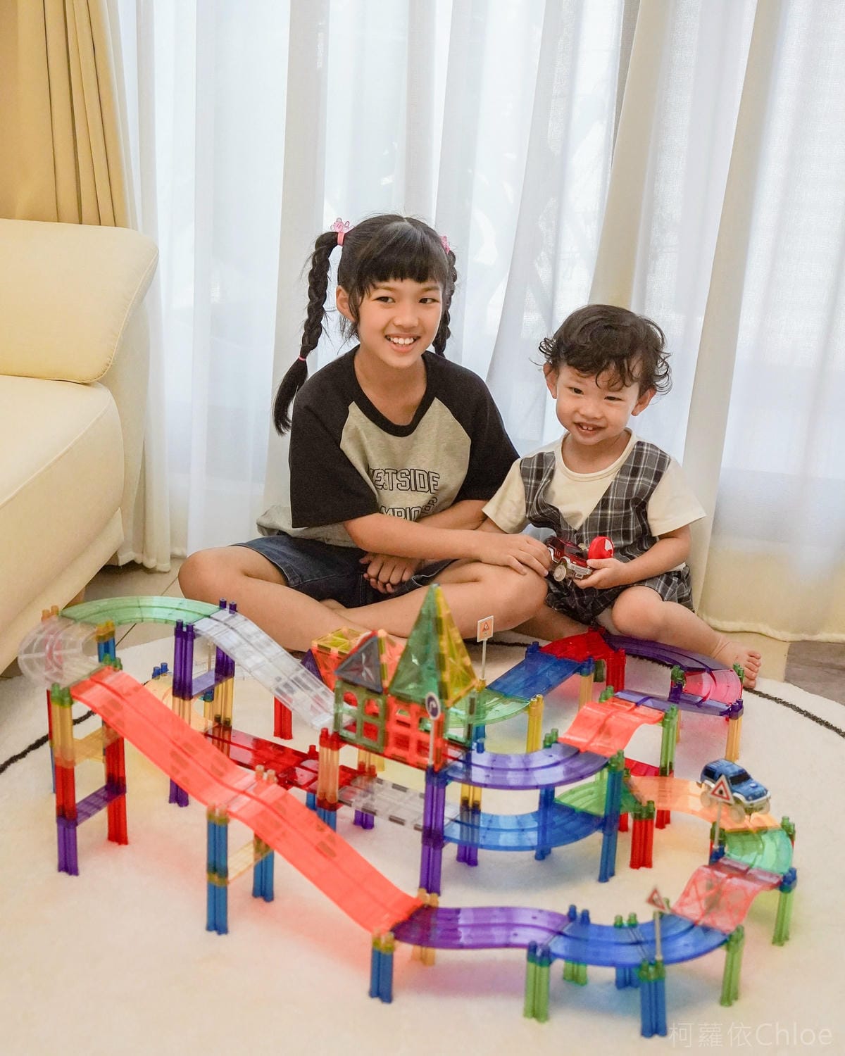 高CP值磁力片推薦 ScienceBaby磁力片電動軌道車 雪鑽造型玩不膩1.JPG 高CP值磁力片推薦 ScienceBaby磁力片電動軌道車 雪鑽造型玩不膩1.JPG