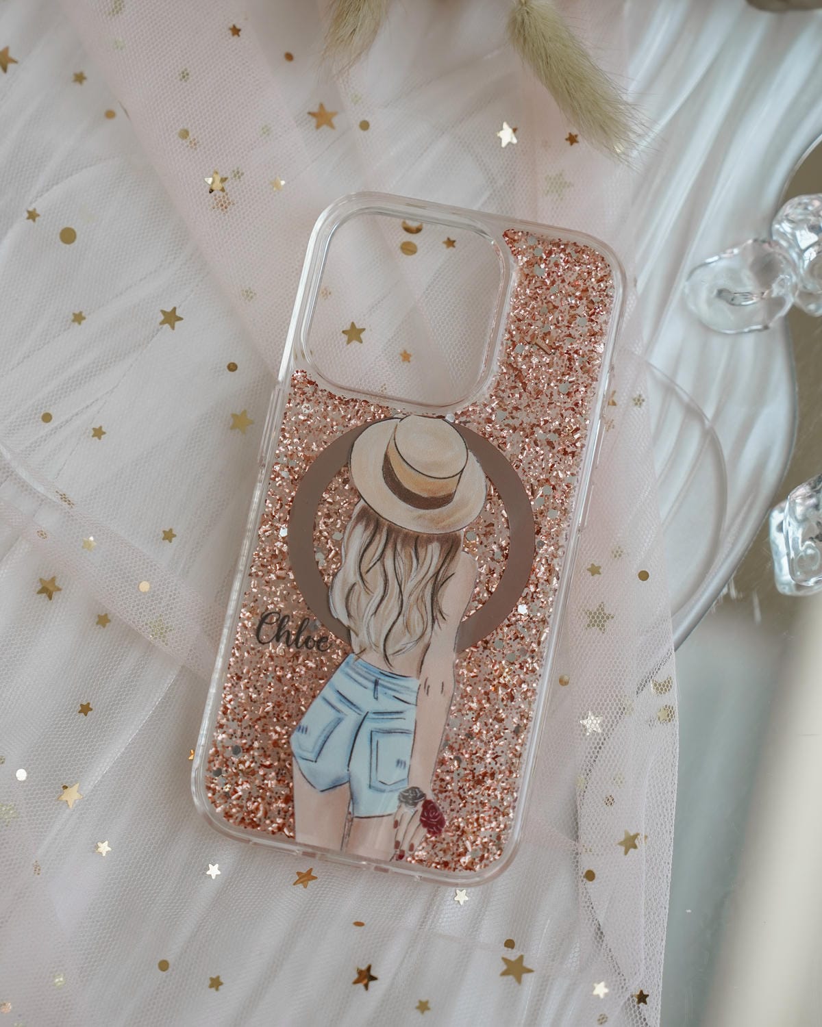 Dearcase客製化手機殼 閃耀鏡面殼 玫瑰金貝拉殼 防摔磁吸iPhone15 pro送禮推薦19.jpg