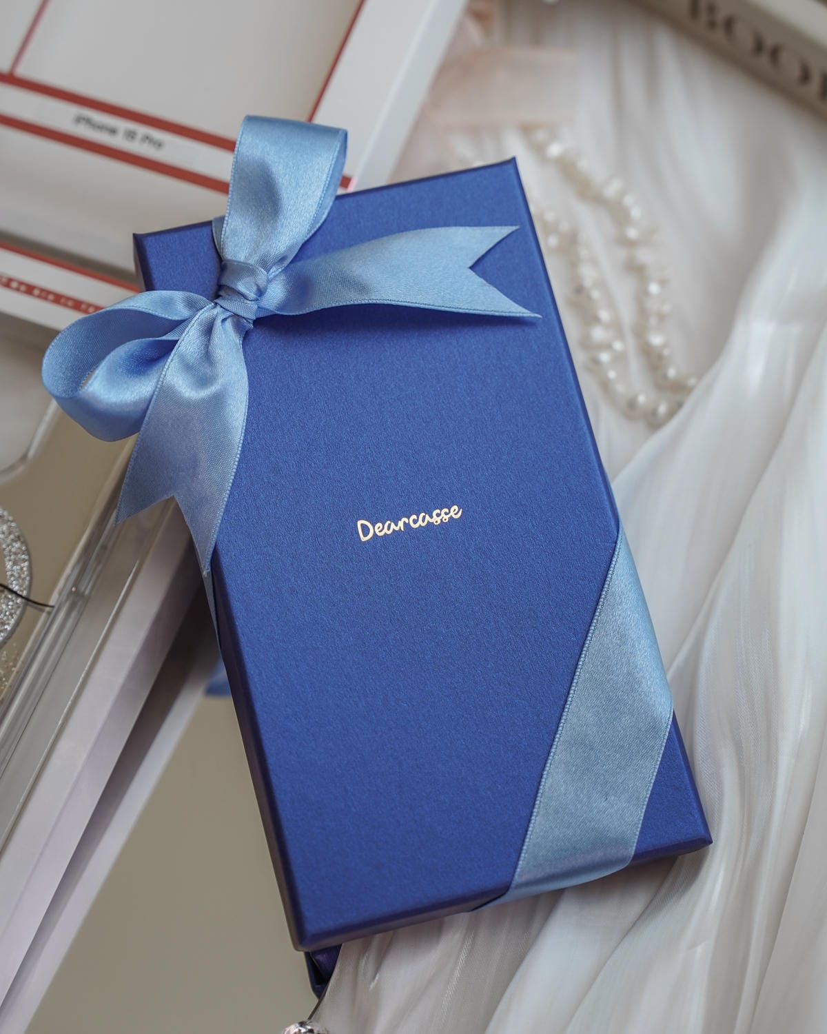 Dearcase客製化手機殼 閃耀鏡面殼 玫瑰金貝拉殼 防摔磁吸iPhone15 pro送禮推薦4.jpg