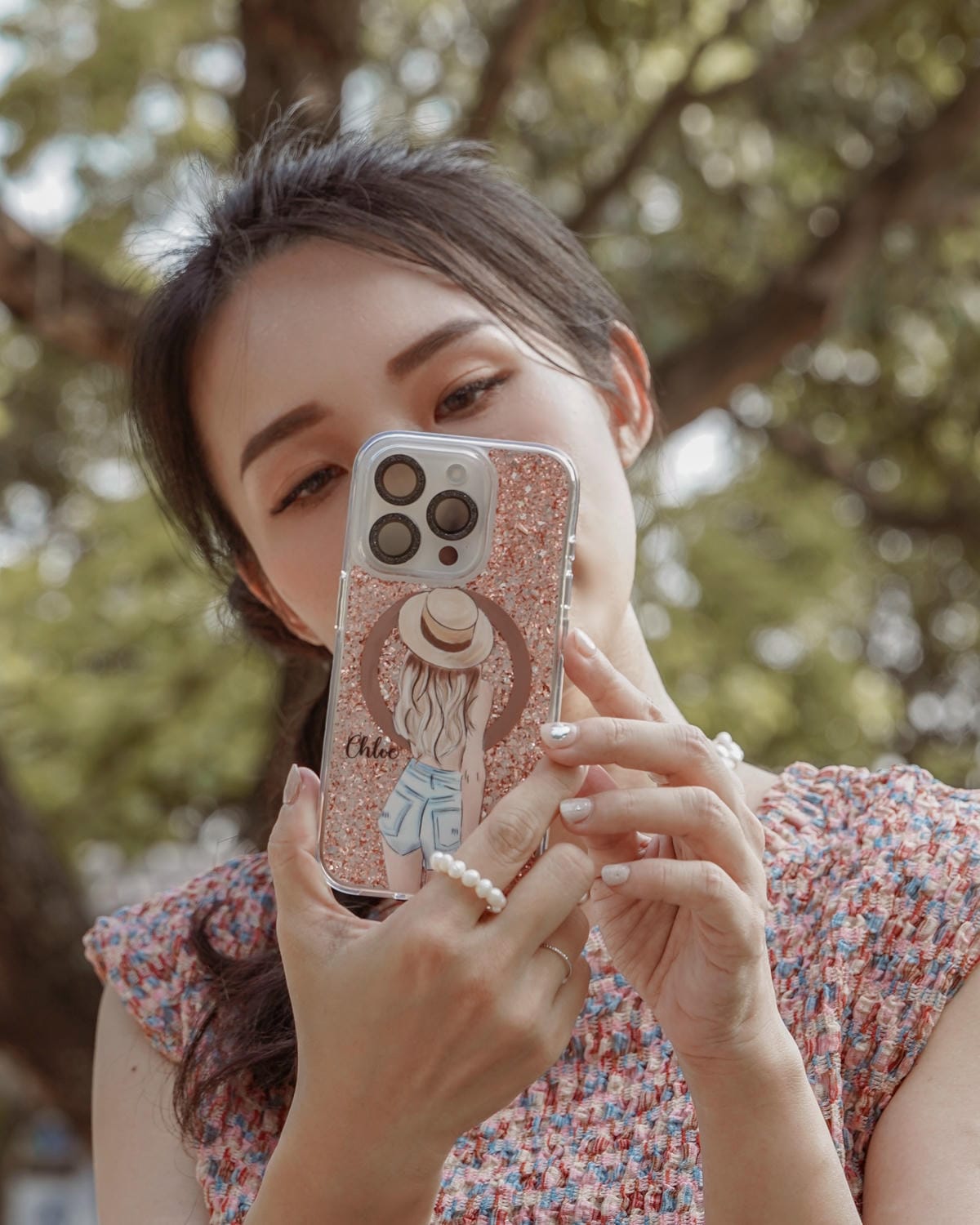 Dearcase客製化手機殼 閃耀鏡面殼 玫瑰金貝拉殼 防摔磁吸iPhone15 pro送禮推薦27.jpg