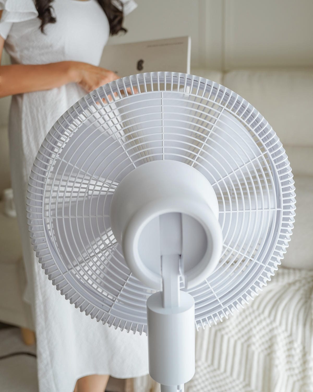 循環扇推薦 巴慕斯BAMOUSSE 16吋直立式風扇 多角度擺頭 可定時預約 白色系家電開箱18.jpg