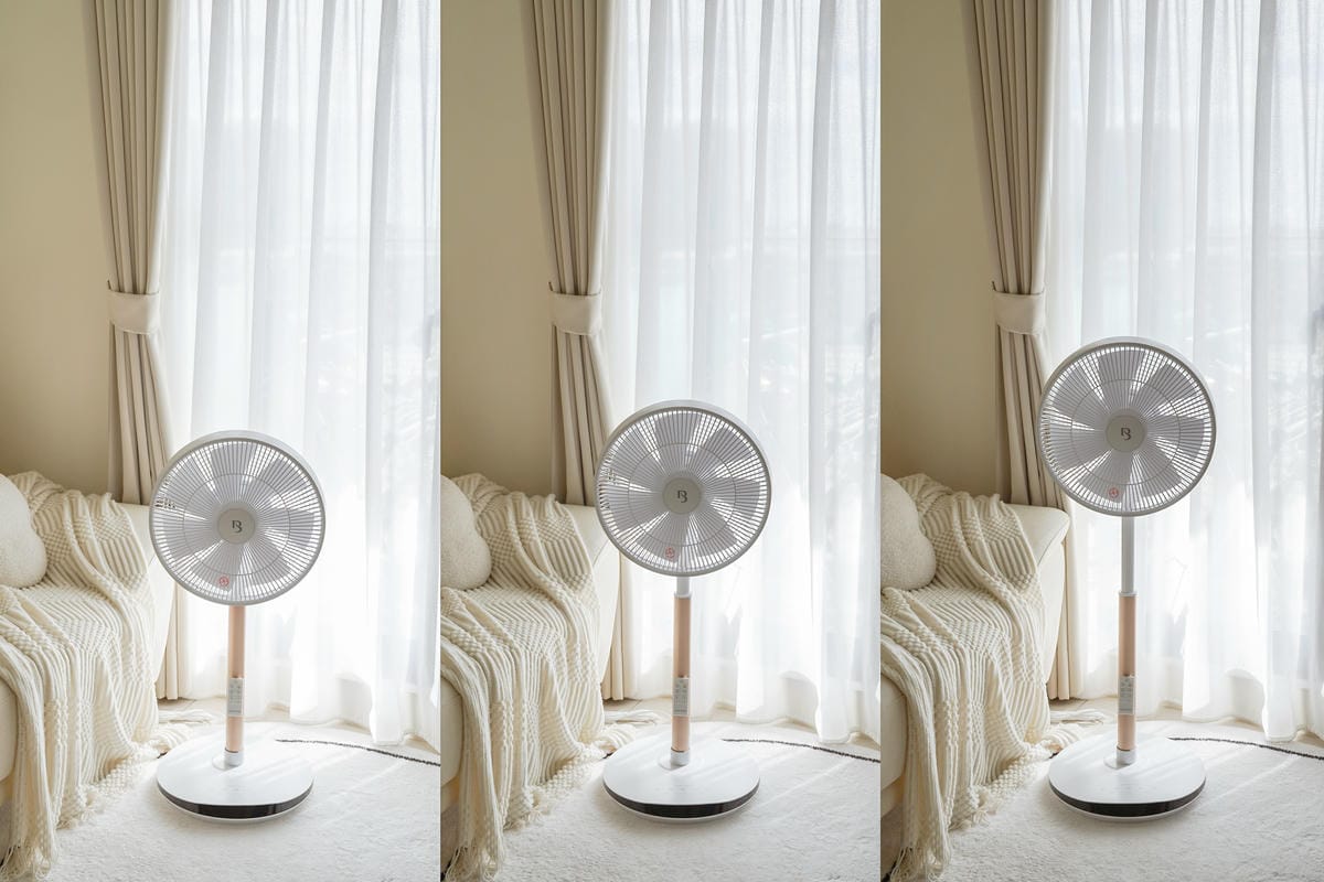 循環扇推薦 巴慕斯BAMOUSSE 16吋直立式風扇 多角度擺頭 可定時預約 白色系家電開箱20.jpg