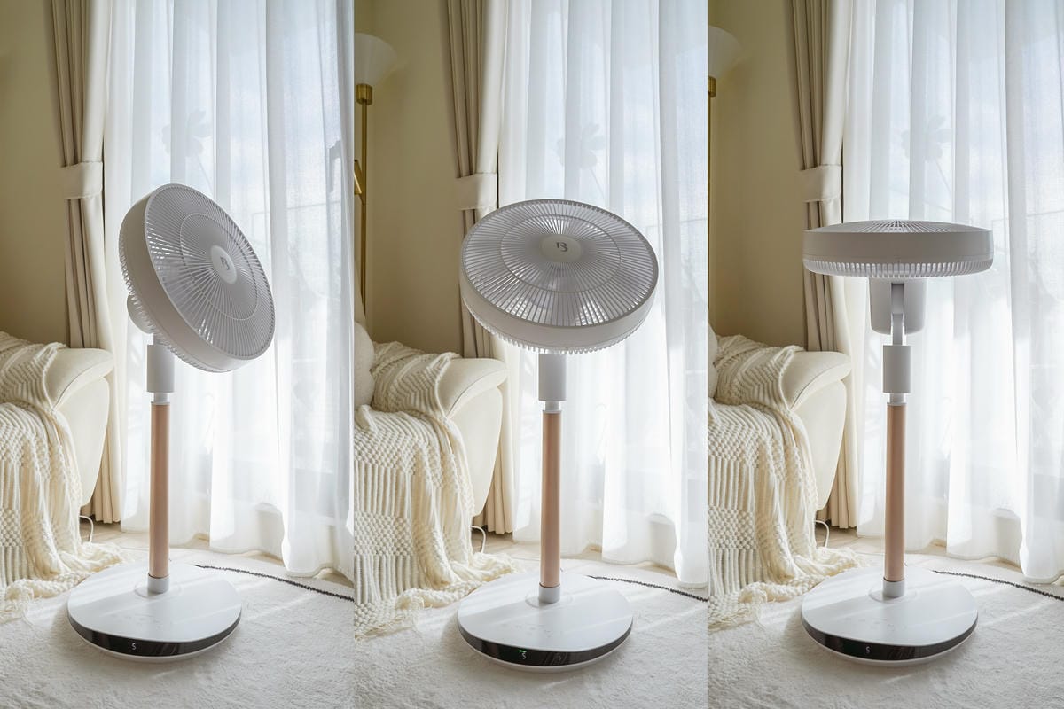 循環扇推薦 巴慕斯BAMOUSSE 16吋直立式風扇 多角度擺頭 可定時預約 白色系家電開箱16.jpg