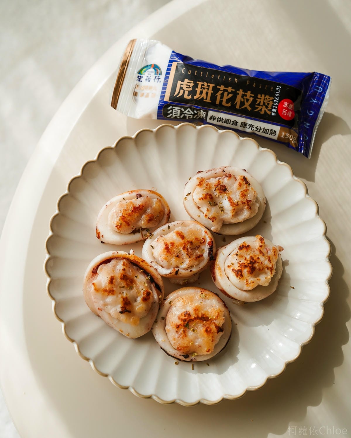 全聯必買冷凍食品推薦 宏裕行虎斑花枝漿 花枝蝦漿 花枝蝦排 古早味八寶卷 干貝海鮮水餃 料理開箱8.jpg 全聯必買冷凍食品推薦 宏裕行虎斑花枝漿 花枝蝦漿 花枝蝦排 古早味八寶卷 干貝海鮮水餃 料理開箱8.jpg