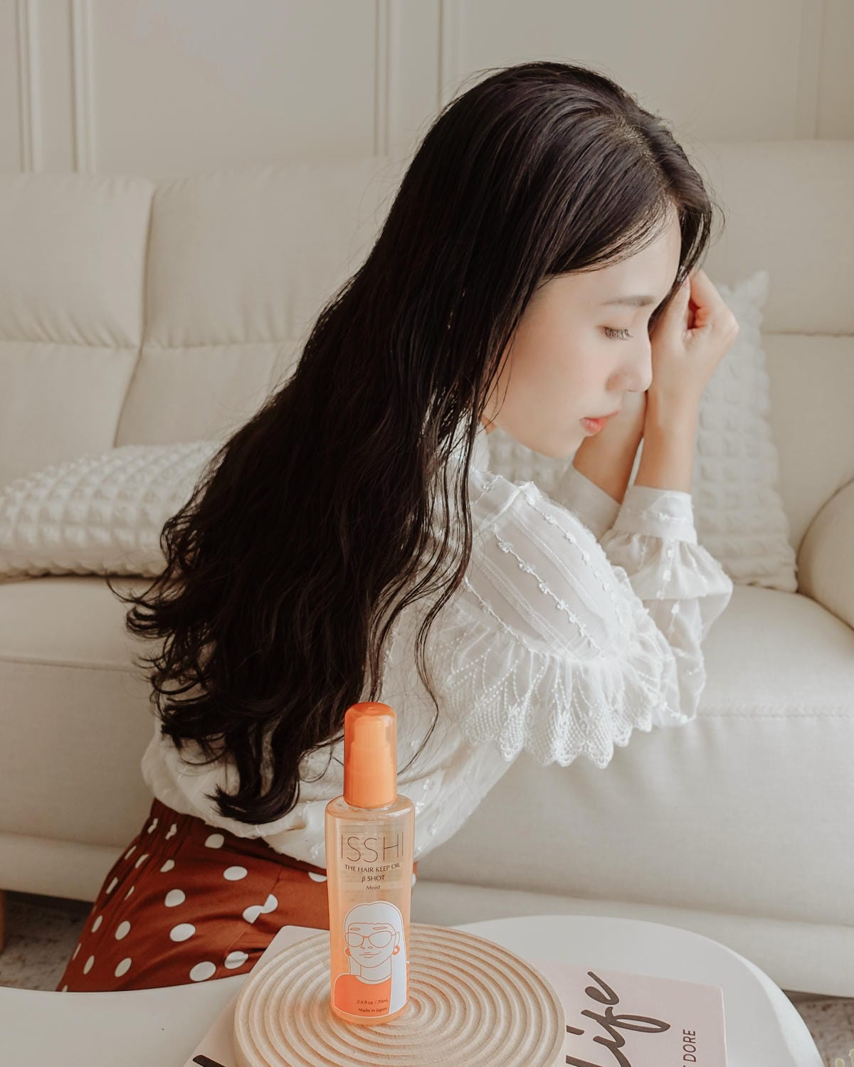 平價質感護髮油推薦 日本isshi深層保濕髮油 不油膩髮香回頭率高12.jpg