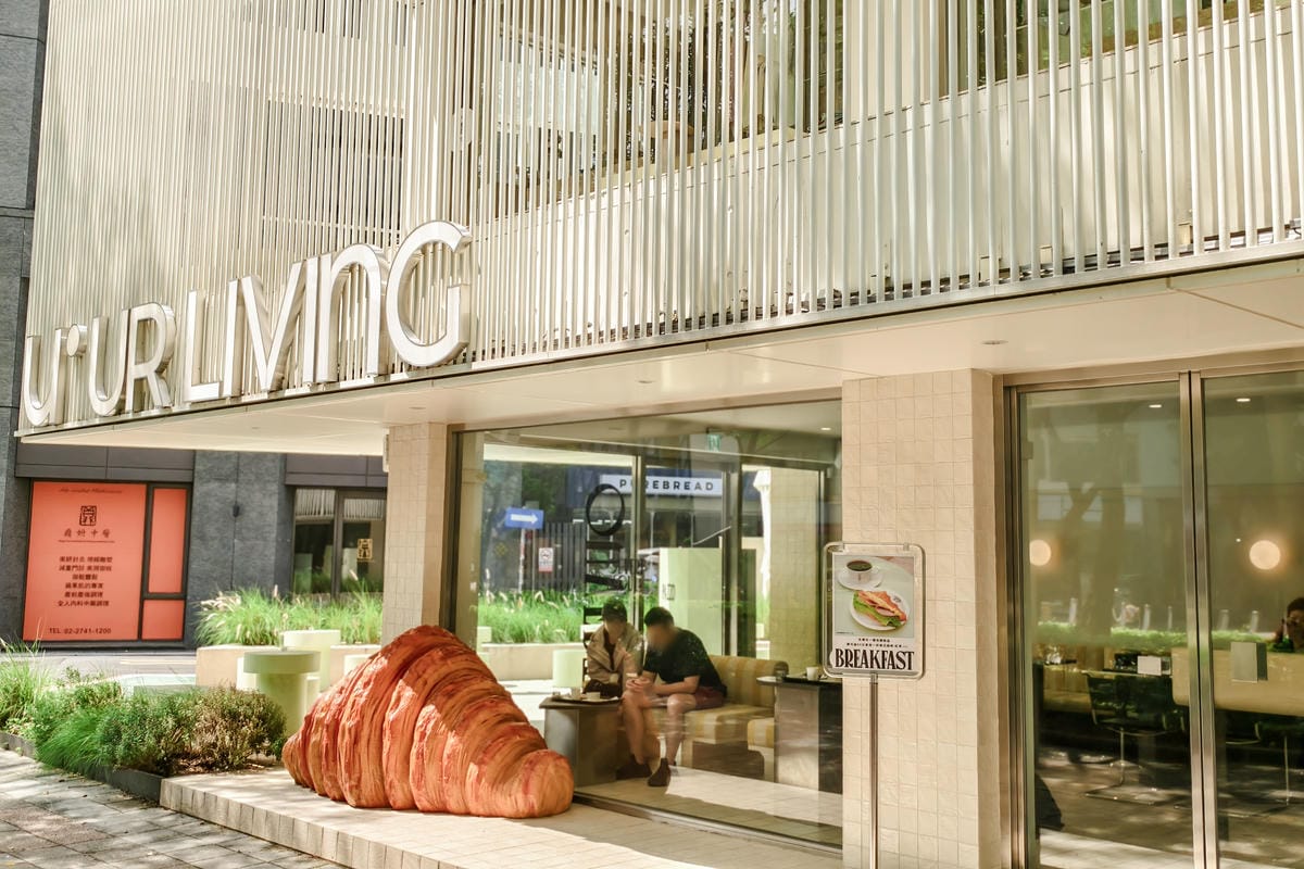 台北大安區咖啡廳 OUVERT SEOUL TAIPEI光復店 巨大可頌當生日蛋糕 來自韓國超人氣咖啡廳品牌1.jpg