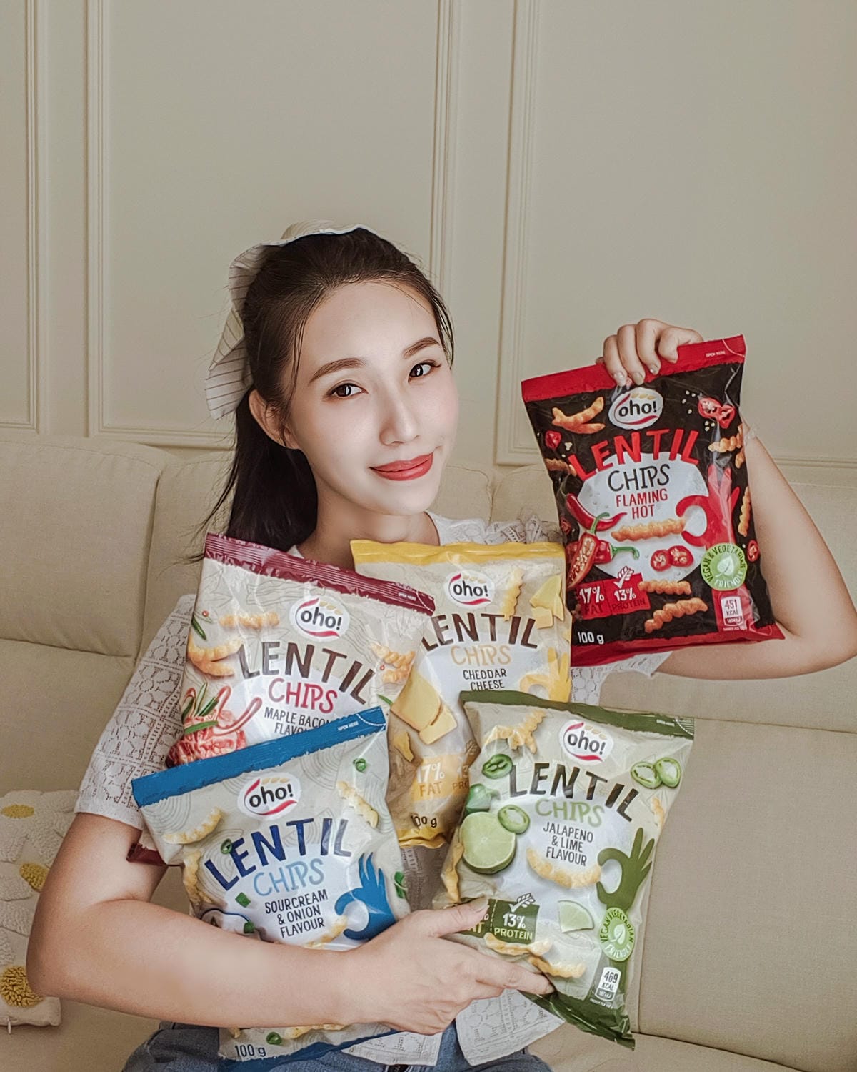 蛋白零食新選擇 喬山生機 Oho! 立陶宛 小扁豆脆片 烘烤非油炸清爽系零嘴2.jpg 蛋白零食新選擇 喬山生機 Oho! 立陶宛 小扁豆脆片 烘烤非油炸清爽系零嘴2.jpg