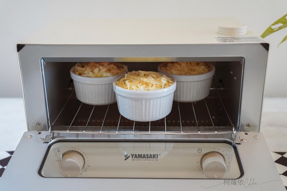 小家庭烤箱推薦 YAMASAKI山崎日式12L遠紅外線蒸汽電烤箱（SK-A5S）質感奶油白烤箱開箱 食譜分享24.jpg