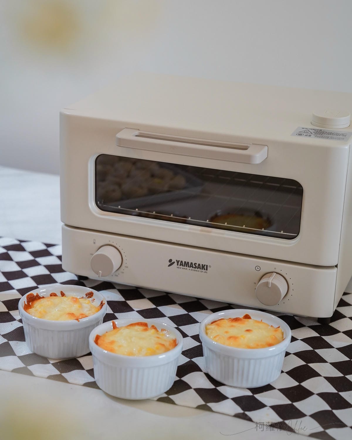 小家庭烤箱推薦 YAMASAKI山崎日式12L遠紅外線蒸汽電烤箱（SK-A5S）質感奶油白烤箱開箱 食譜分享20.jpg