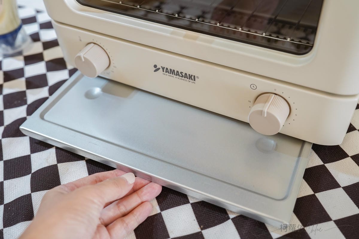 小家庭烤箱推薦 YAMASAKI山崎日式12L遠紅外線蒸汽電烤箱（SK-A5S）質感奶油白烤箱開箱 食譜分享16.jpg