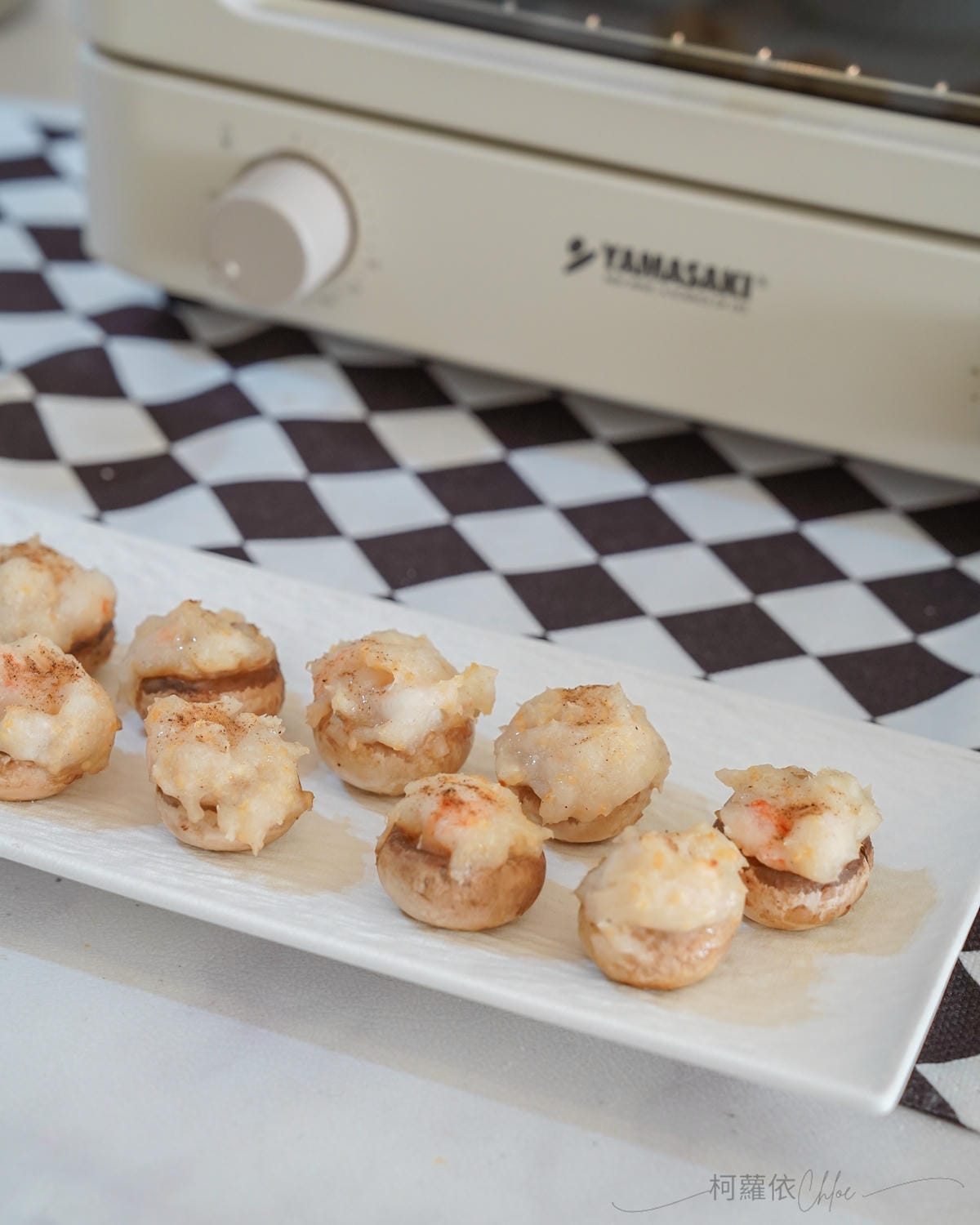 小家庭烤箱推薦 YAMASAKI山崎日式12L遠紅外線蒸汽電烤箱（SK-A5S）質感奶油白烤箱開箱 食譜分享28.jpg