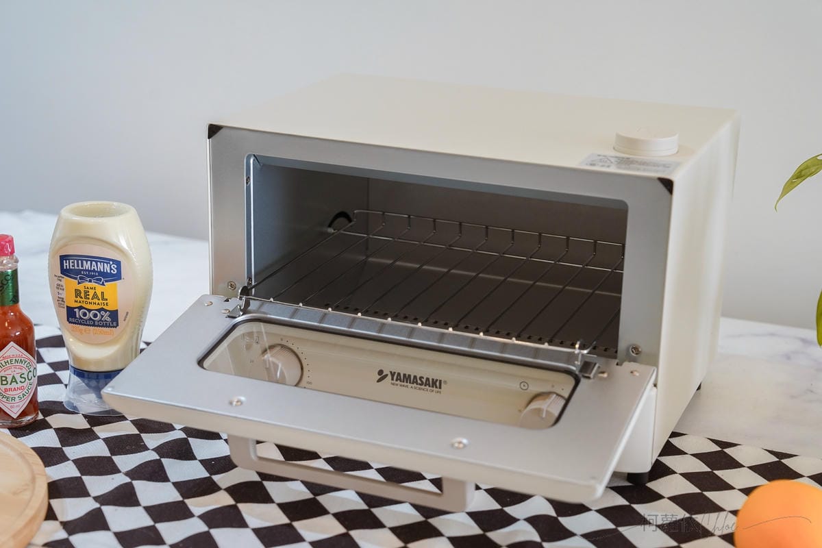 小家庭烤箱推薦 YAMASAKI山崎日式12L遠紅外線蒸汽電烤箱（SK-A5S）質感奶油白烤箱開箱 食譜分享8.jpg