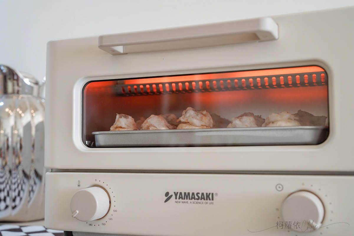 小家庭烤箱推薦 YAMASAKI山崎日式12L遠紅外線蒸汽電烤箱（SK-A5S）質感奶油白烤箱開箱 食譜分享34.jpg