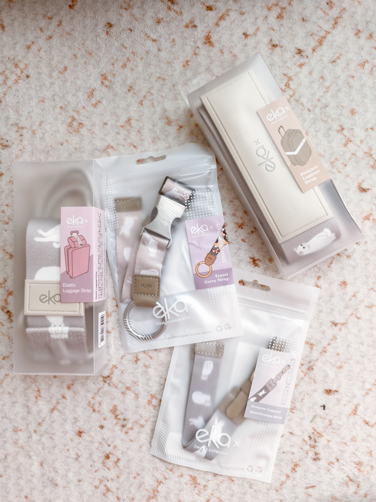 行李配件推薦｜實測好用的ekax行李束帶 固定帶 行李織帶掛環 行李飄帶 百搭雲朵托特包 旅行必備好物一次打包