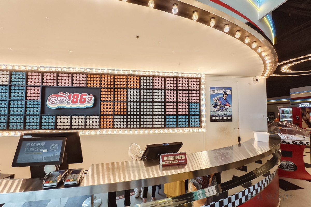 台南滑輪場推薦｜大魯閣Roller186滑輪場南紡館 美式復古風好拍好玩 週三女孩日只要100元
