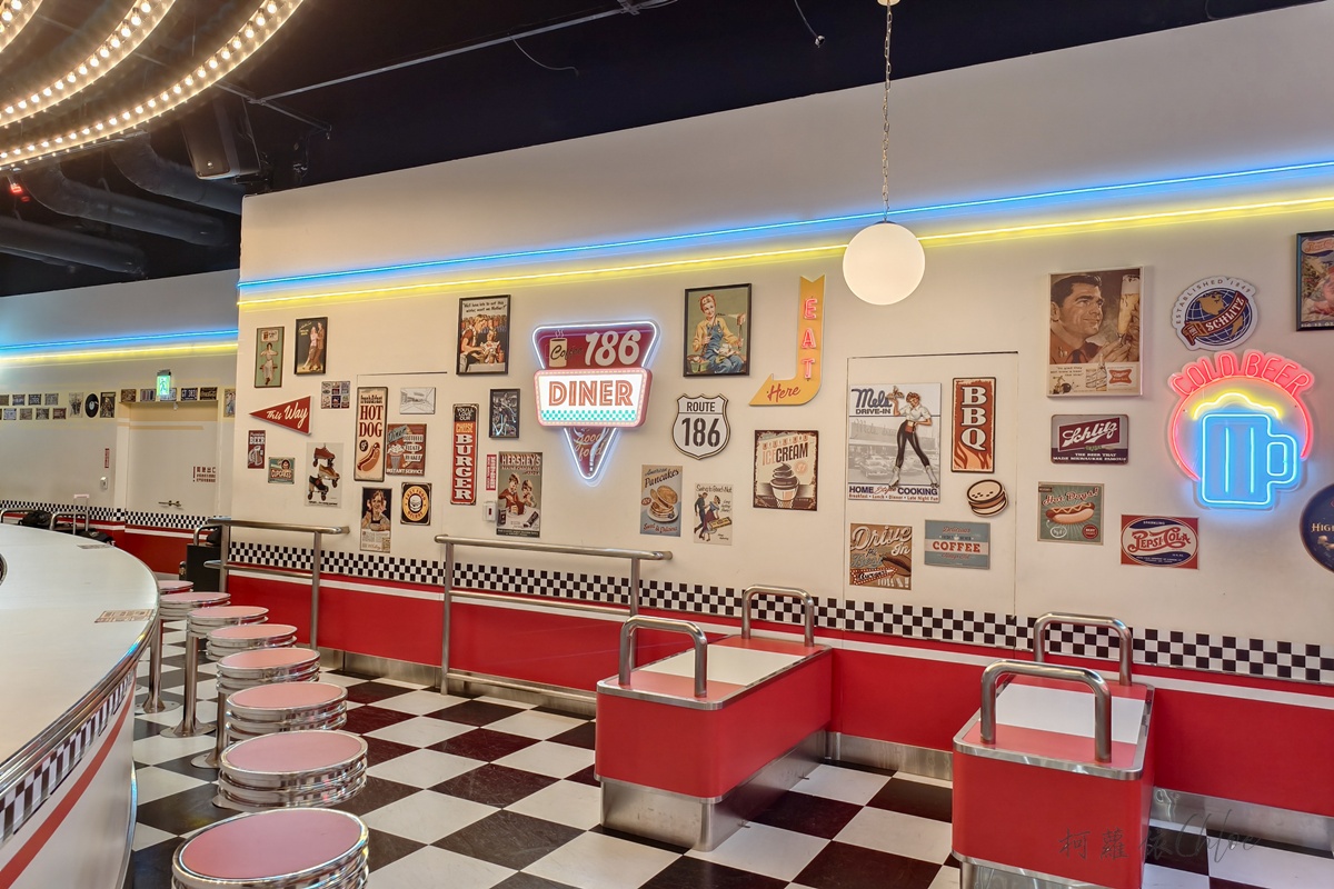 台南滑輪場推薦｜大魯閣Roller186滑輪場南紡館 美式復古風好拍好玩 週三女孩日只要100元