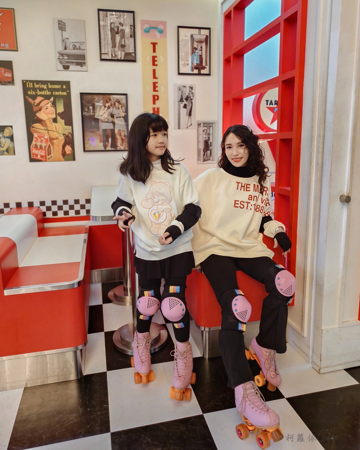 台南滑輪場推薦｜大魯閣Roller186滑輪場南紡館 美式復古風好拍好玩 週三女孩日只要100元