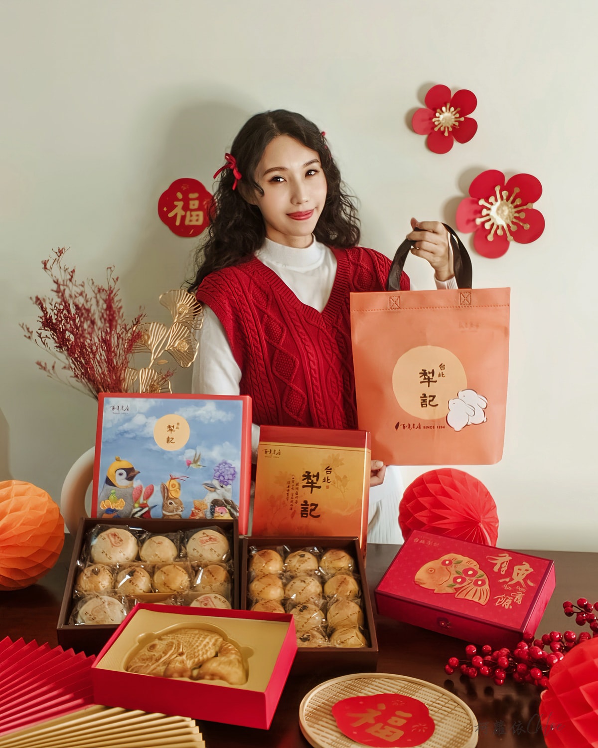 年節禮盒必買推薦｜台北犁記綠豆椪 蛋黃酥 鳳凰鯉魚開箱心得 只有台北有的經典伴手禮