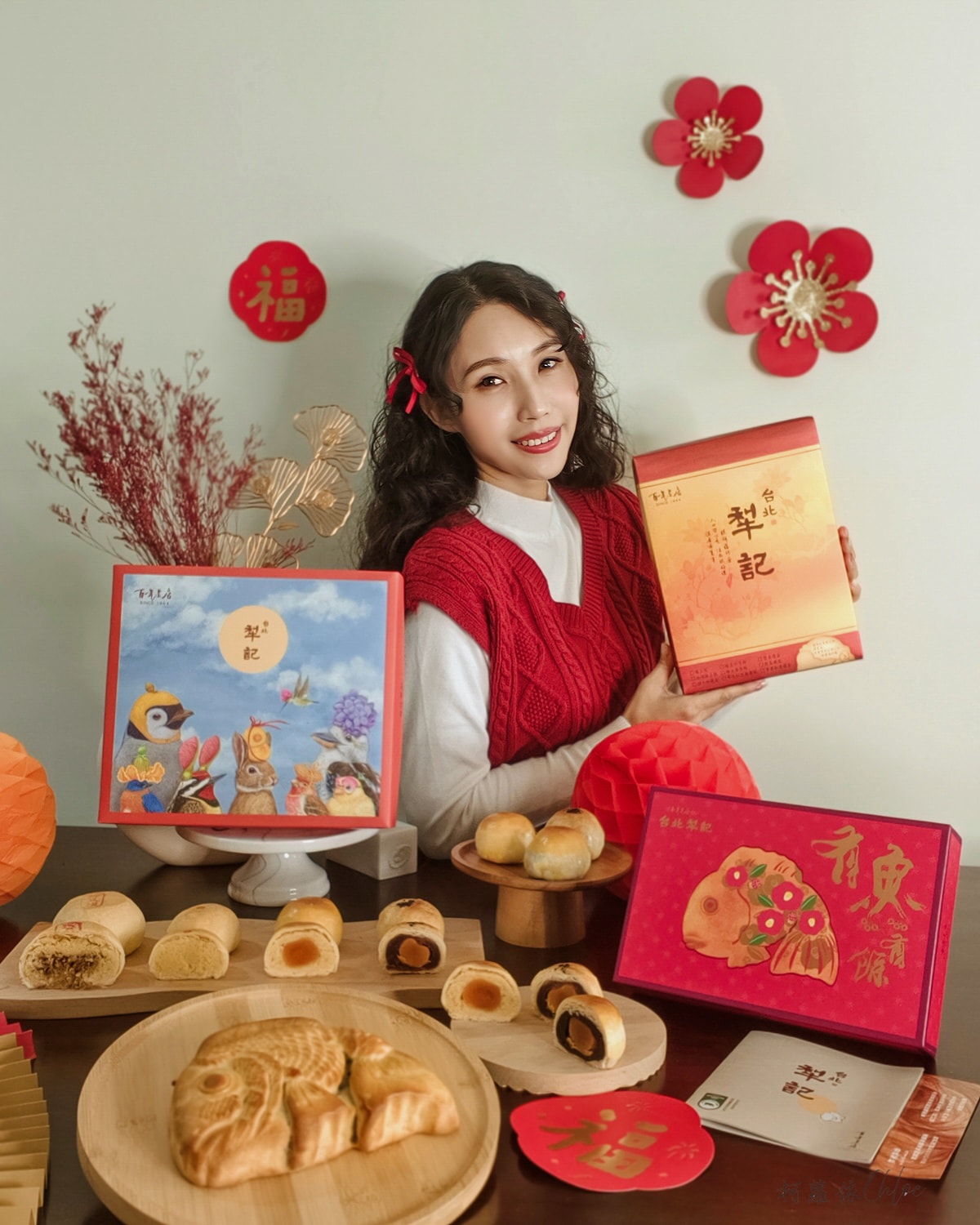 年節禮盒必買推薦｜台北犁記綠豆椪 蛋黃酥 鳳凰鯉魚開箱心得 只有台北有的經典伴手禮