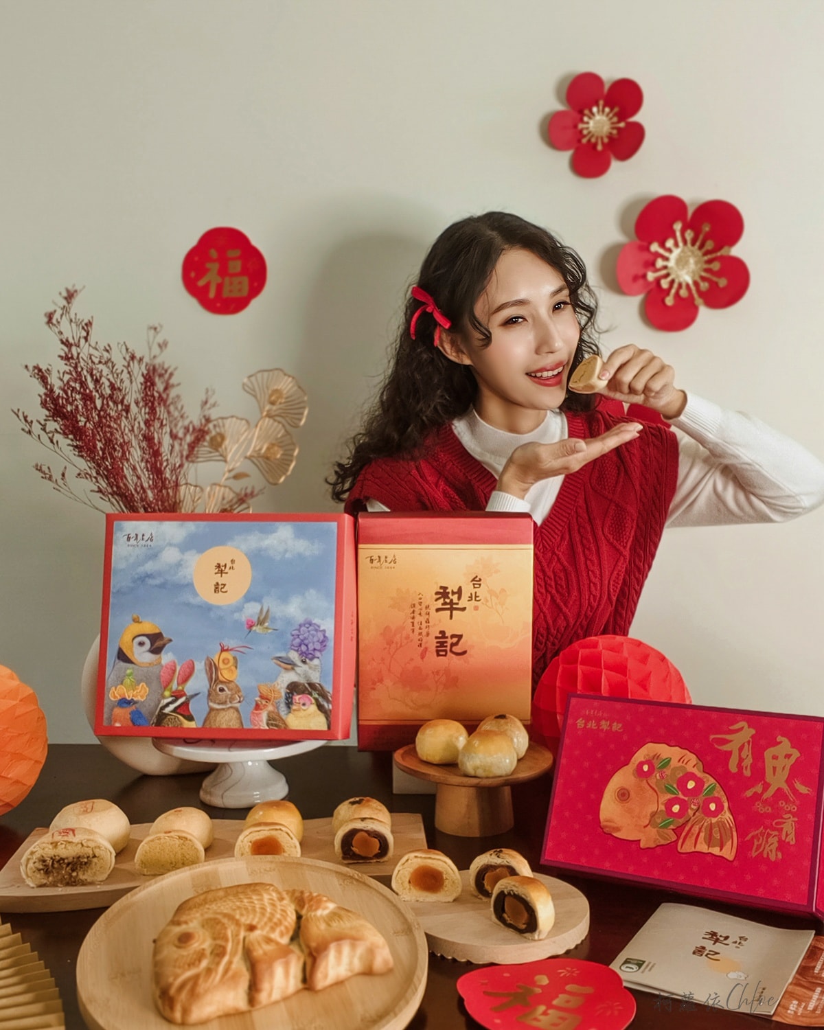 年節禮盒必買推薦｜台北犁記綠豆椪 蛋黃酥 鳳凰鯉魚開箱心得 只有台北有的經典伴手禮