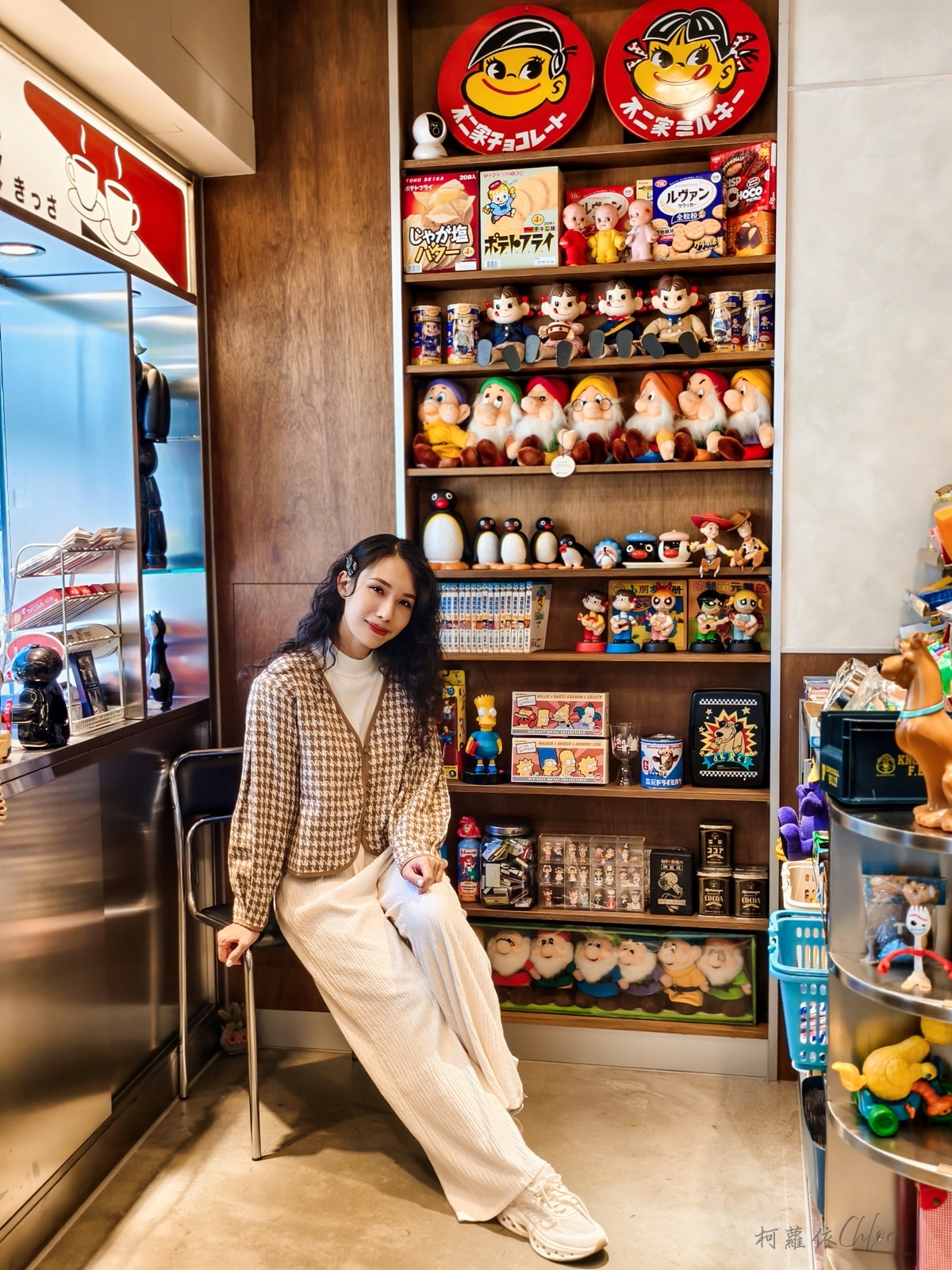 台南永康復古咖啡廳｜阿美嬤喫茶舖  紅茶牛奶 吐司輕食 迷你柑仔店回味童年