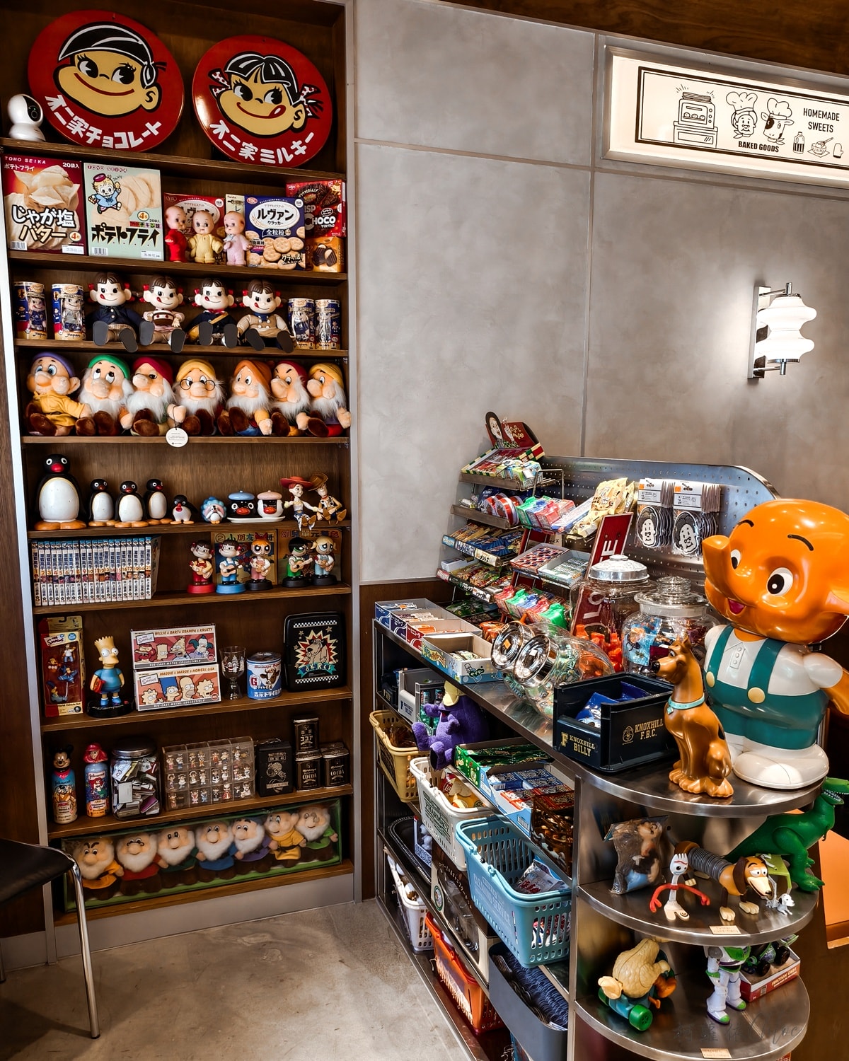 台南永康復古咖啡廳｜阿美嬤喫茶舖  紅茶牛奶 吐司輕食 迷你柑仔店回味童年