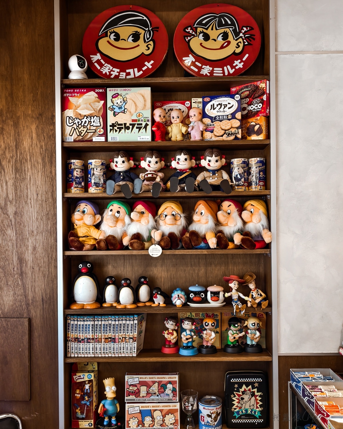 台南永康復古咖啡廳｜阿美嬤喫茶舖  紅茶牛奶 吐司輕食 迷你柑仔店回味童年