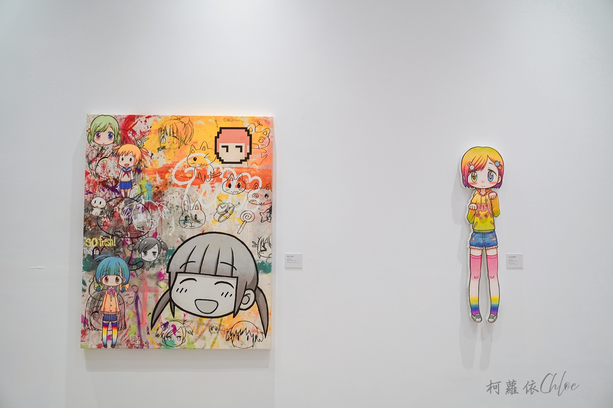 高雄內惟藝術中心展覽「Mr.の奇想愛情」 村上隆首席弟子高雄個人藝術展 進入叛逆的萌系藝術世界