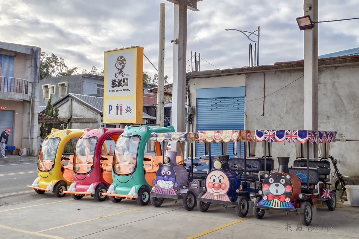 台東池上親子景點推薦｜伯朗大道騎電動車路線 金城武樹 天堂路 洗衣亭必拍攻略