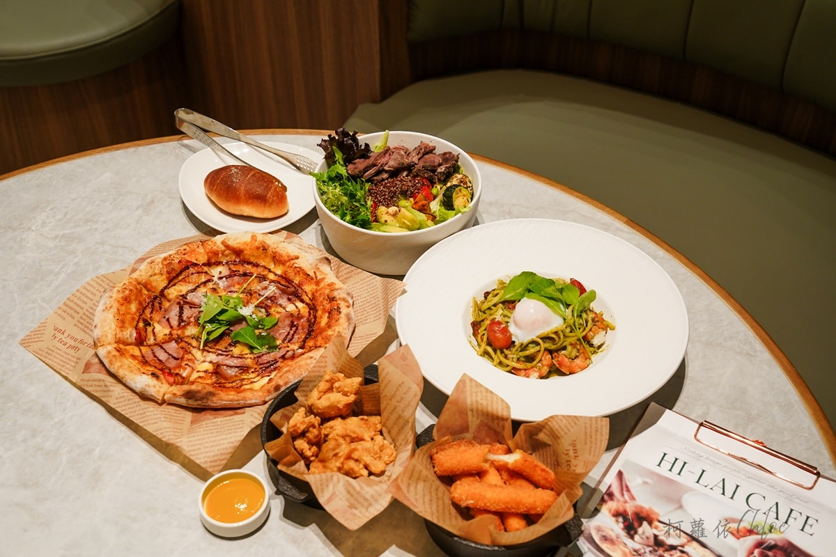 高雄咖啡廳推薦｜漢來美食HI-LAI CAFE 漢神巨蛋店改裝回歸！品嚐烘焙冠軍麵包與質感餐點 下午茶聚餐好去處