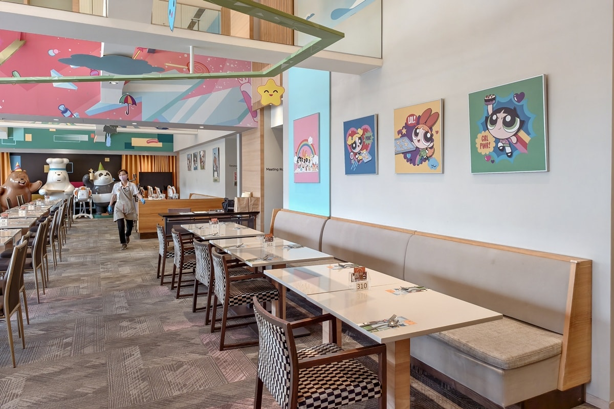 台南親子飯店推薦｜和逸飯店台南西門館 飛天小女警主題房 野餐派對 可愛來襲