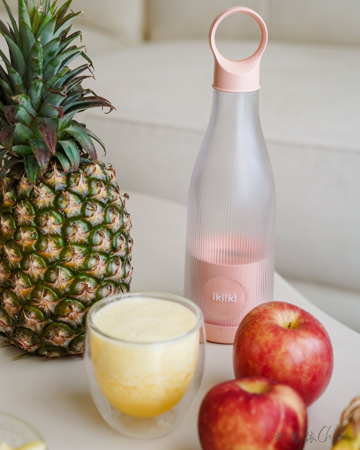 果汁機推薦｜ikiiki伊崎 USB隨行果汁機開箱 3款超簡單日常果汁飲食譜