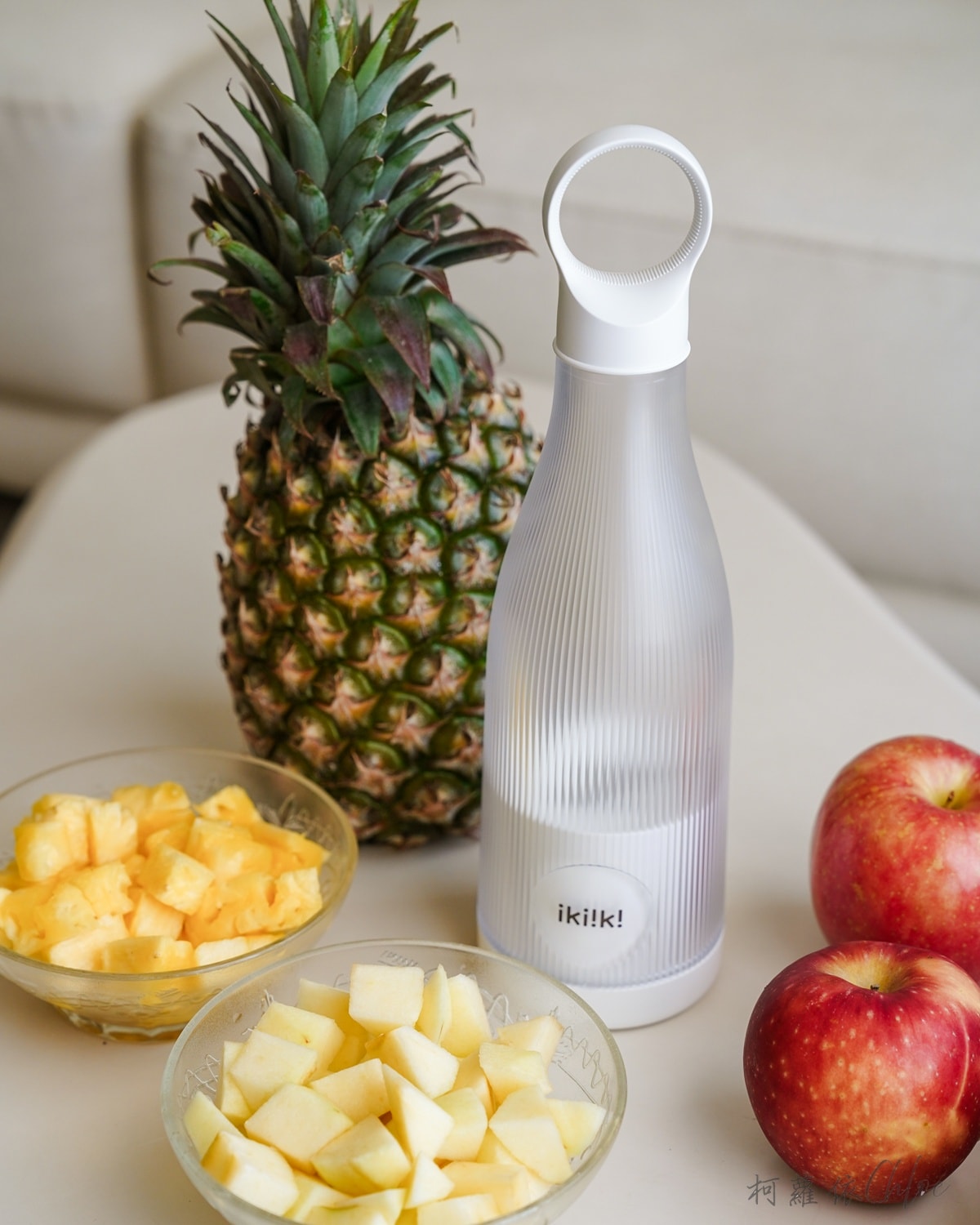 果汁機推薦｜ikiiki伊崎 USB隨行果汁機開箱 3款超簡單日常果汁飲食譜