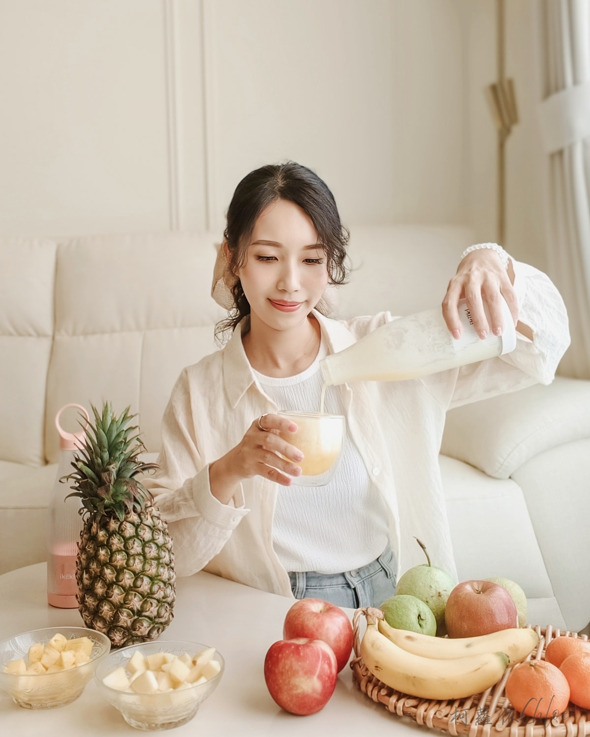 果汁機推薦｜ikiiki伊崎 USB隨行果汁機開箱 3款超簡單日常果汁飲食譜