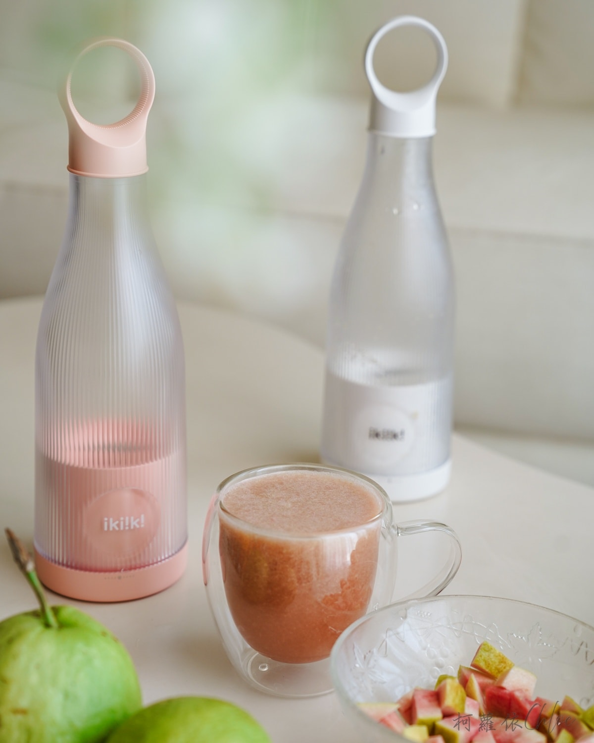 果汁機推薦｜ikiiki伊崎 USB隨行果汁機開箱 3款超簡單日常果汁飲食譜
