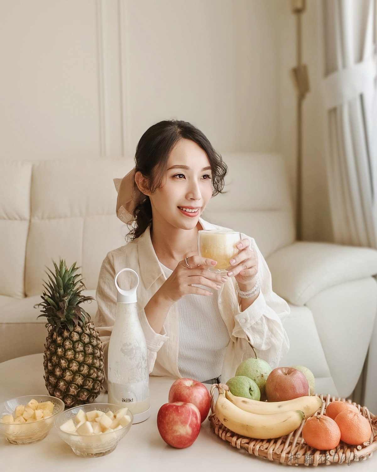 果汁機推薦｜ikiiki伊崎 USB隨行果汁機開箱 3款超簡單日常果汁飲食譜