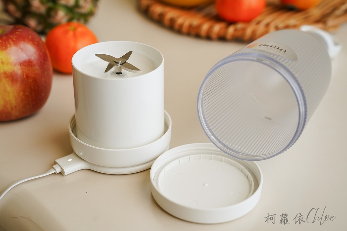 果汁機推薦｜ikiiki伊崎 USB隨行果汁機開箱 3款超簡單日常果汁飲食譜