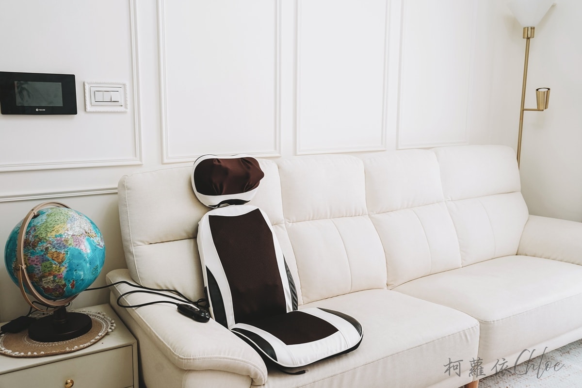 MRF健身大師按摩墊開箱｜天王級溫感開背按摩墊 在家也能享有沙龍級按摩療癒時光 行動按摩椅推薦