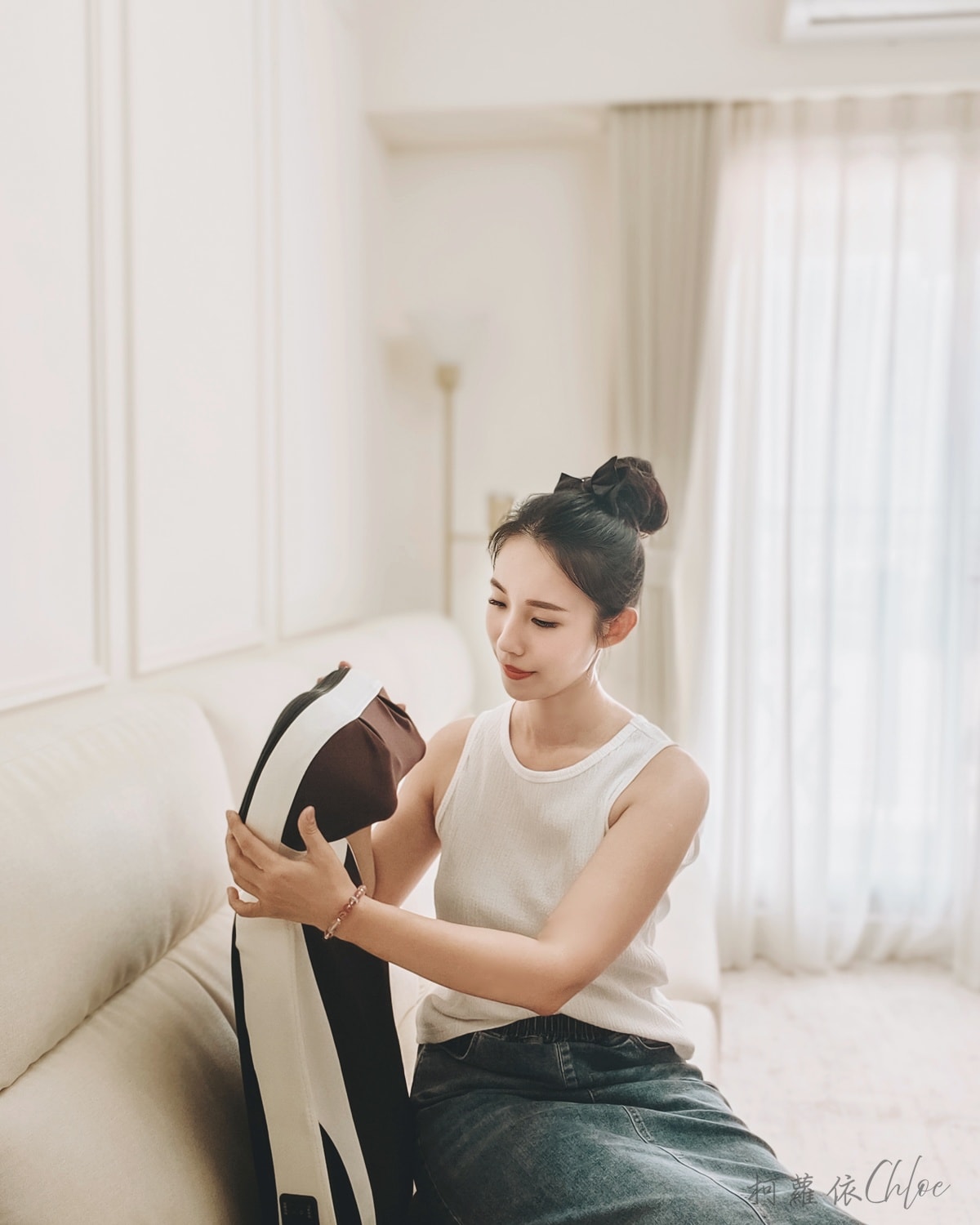 MRF健身大師按摩墊開箱｜天王級溫感開背按摩墊 在家也能享有沙龍級按摩療癒時光 行動按摩椅推薦