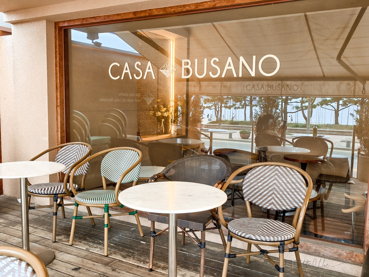 韓國釜山｜廣安里咖啡廳 Casa Busano Terrace 海景第一排 喝咖啡看廣安大橋、廣安里海灘