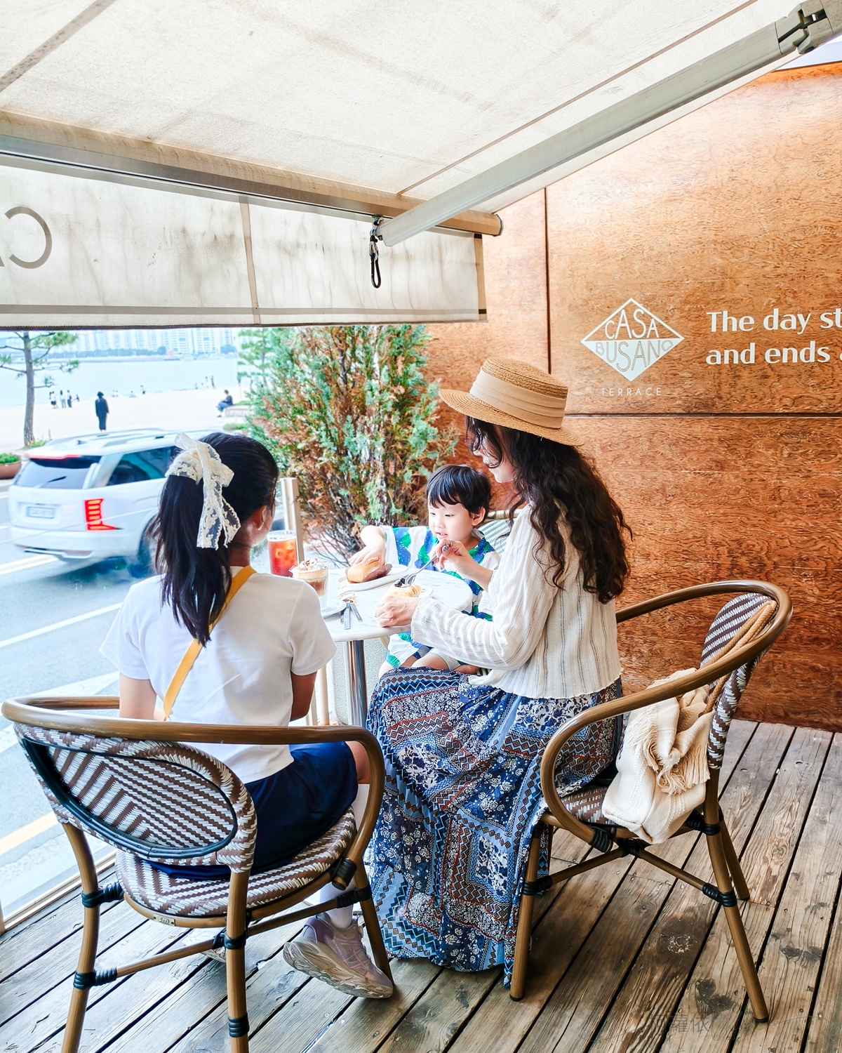韓國釜山｜廣安里咖啡廳 Casa Busano Terrace 海景第一排 喝咖啡看廣安大橋、廣安里海灘