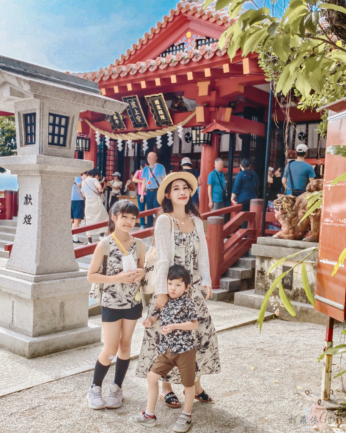 麗星郵輪沖繩自由行｜波上宮散步參拜去 從港口搭Uber抵達超方便 超可愛書包御守必買