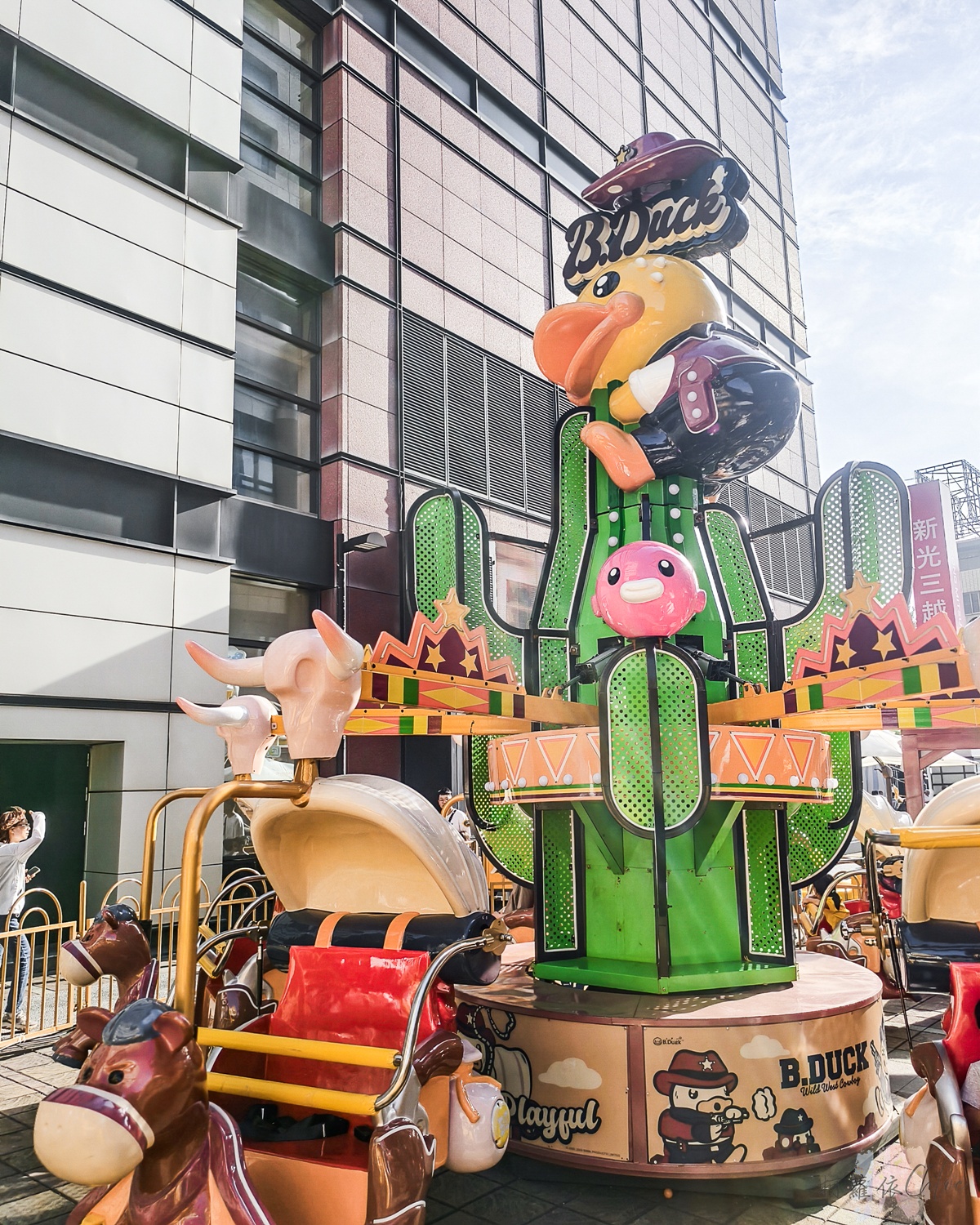 台南親子景點｜B.Duck城市樂園台南站 新光三越新天地親子遊樂園 票價 六大設施一次看9/13止