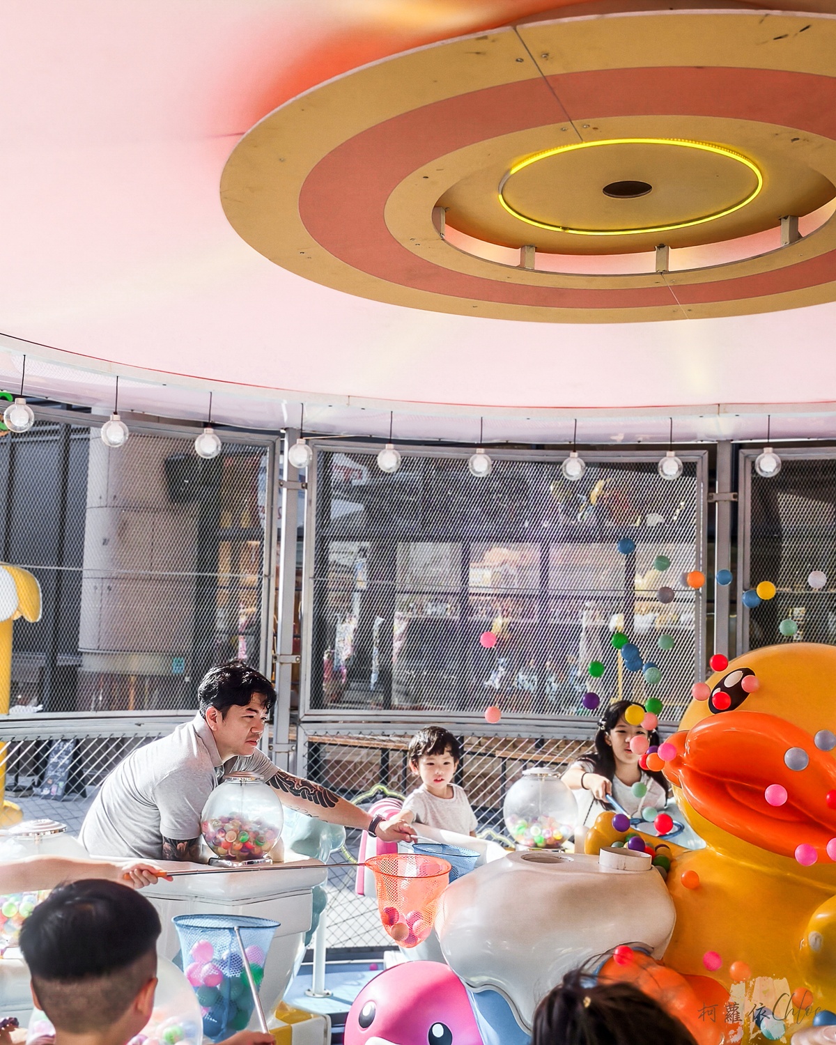 台南親子景點｜B.Duck城市樂園台南站 新光三越新天地親子遊樂園 票價 六大設施一次看9/13止