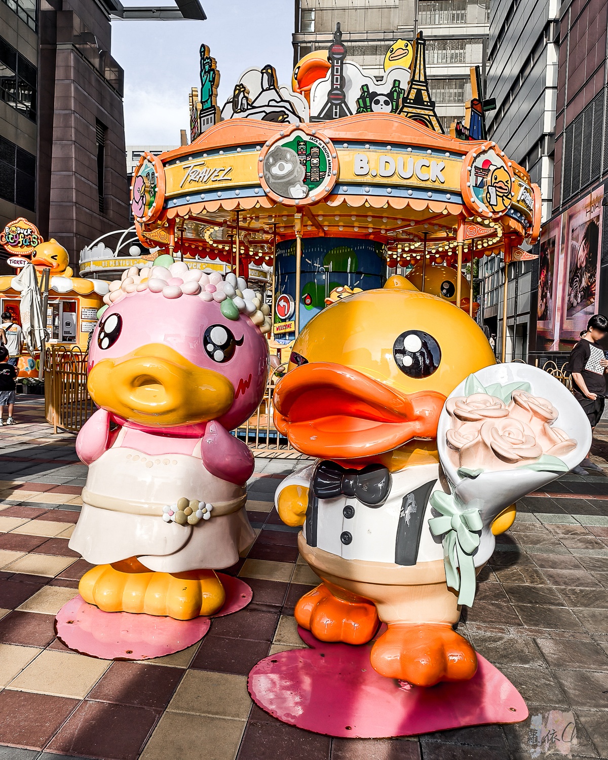 台南親子景點｜B.Duck城市樂園台南站 新光三越新天地親子遊樂園 票價 六大設施一次看9/13止