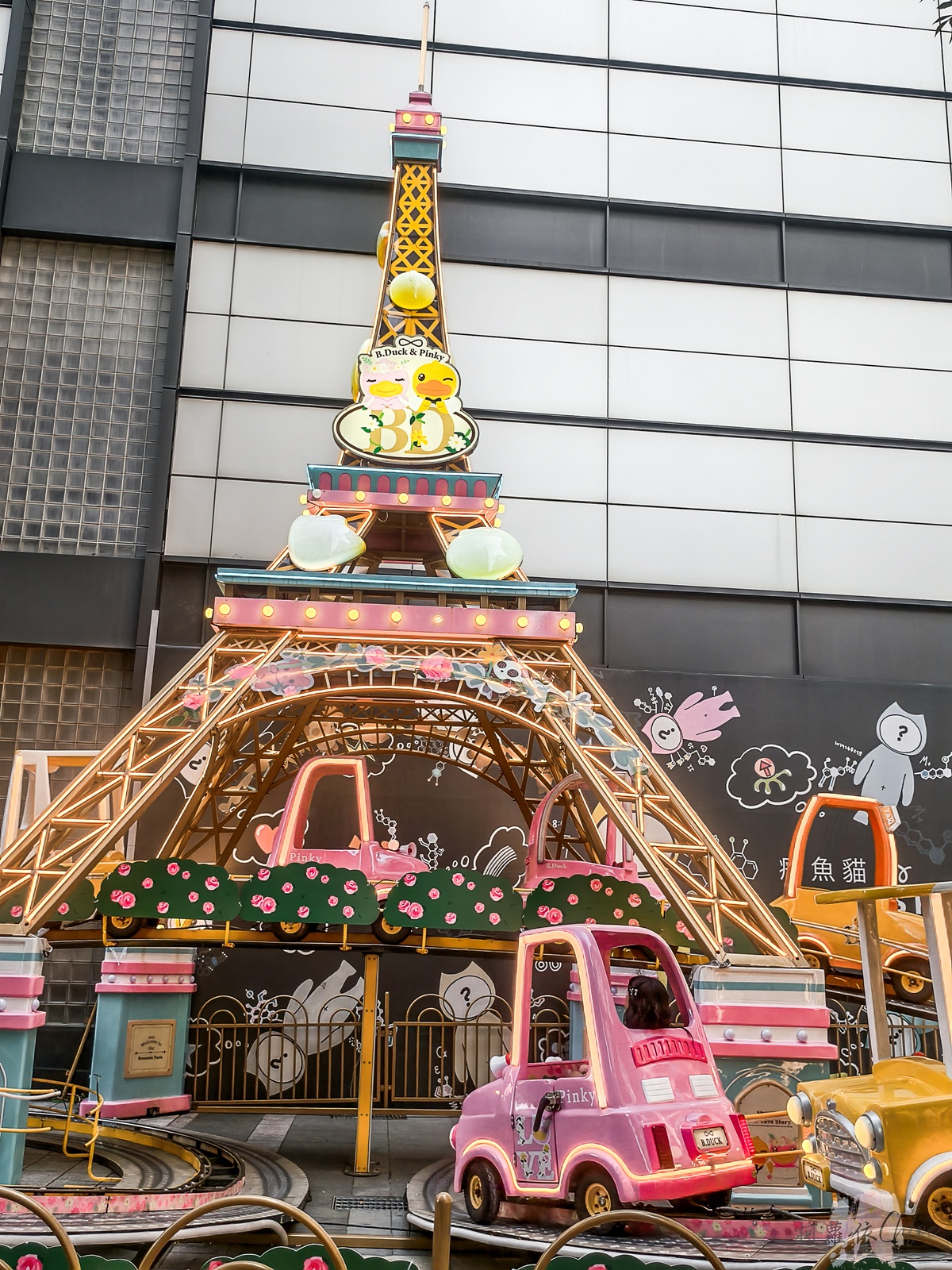 台南親子景點｜B.Duck城市樂園台南站 新光三越新天地親子遊樂園 票價 六大設施一次看9/13止